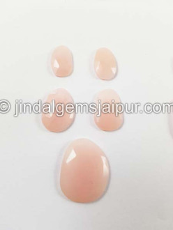 Pink Opal Rose Cut Slices